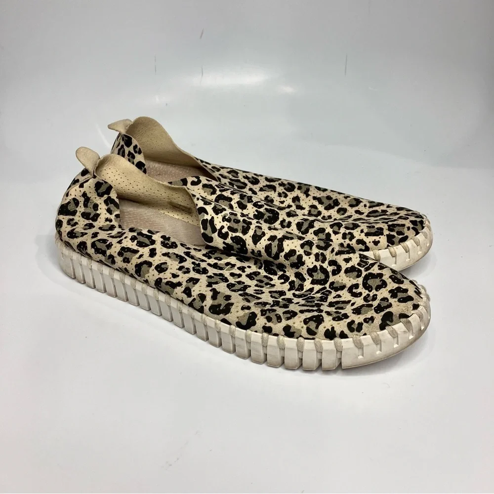 Ilse‎ Jacobsen tulip flats leopard print size 41